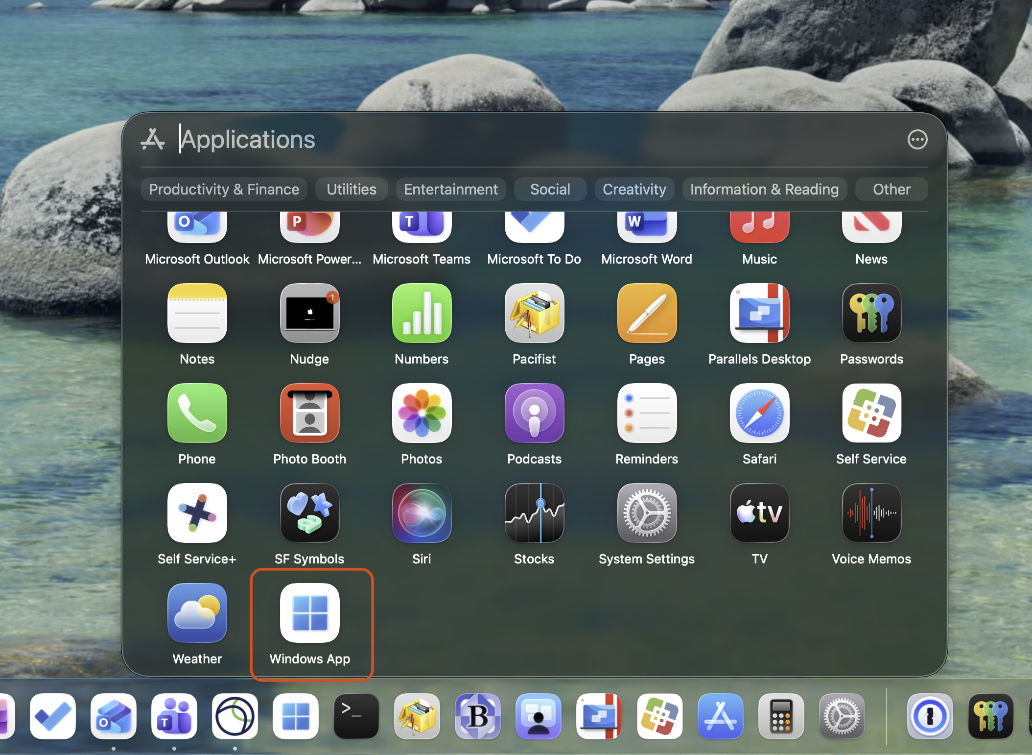 Launch Windows App